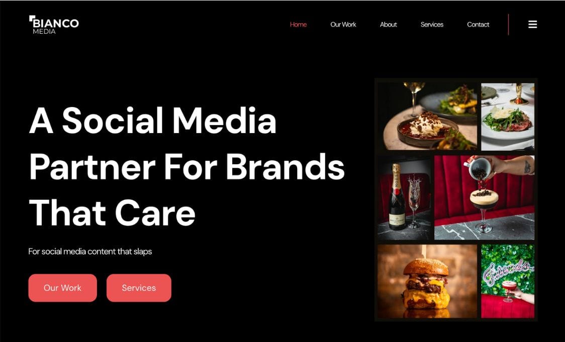 Affordable web design for Social Media Marketing