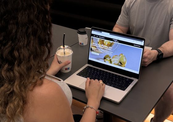 The Social Bay team performing a live website technical SEO review